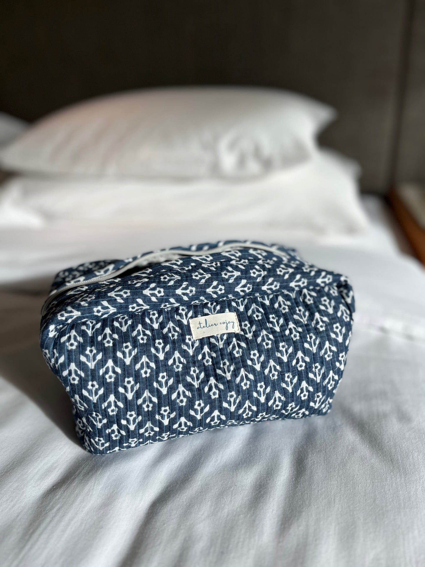 Indigo Toiletry Bag