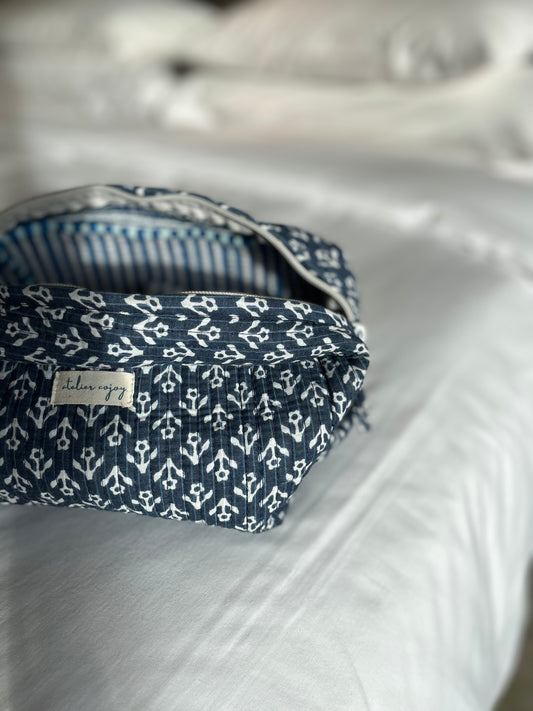 Indigo Toiletry Bag