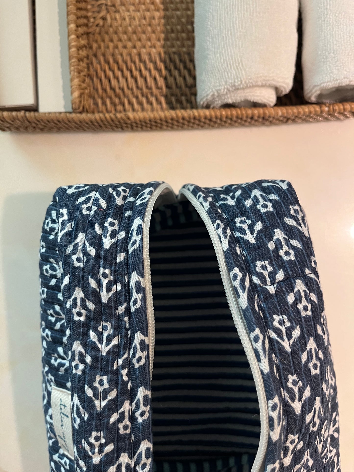 Indigo Toiletry Bag