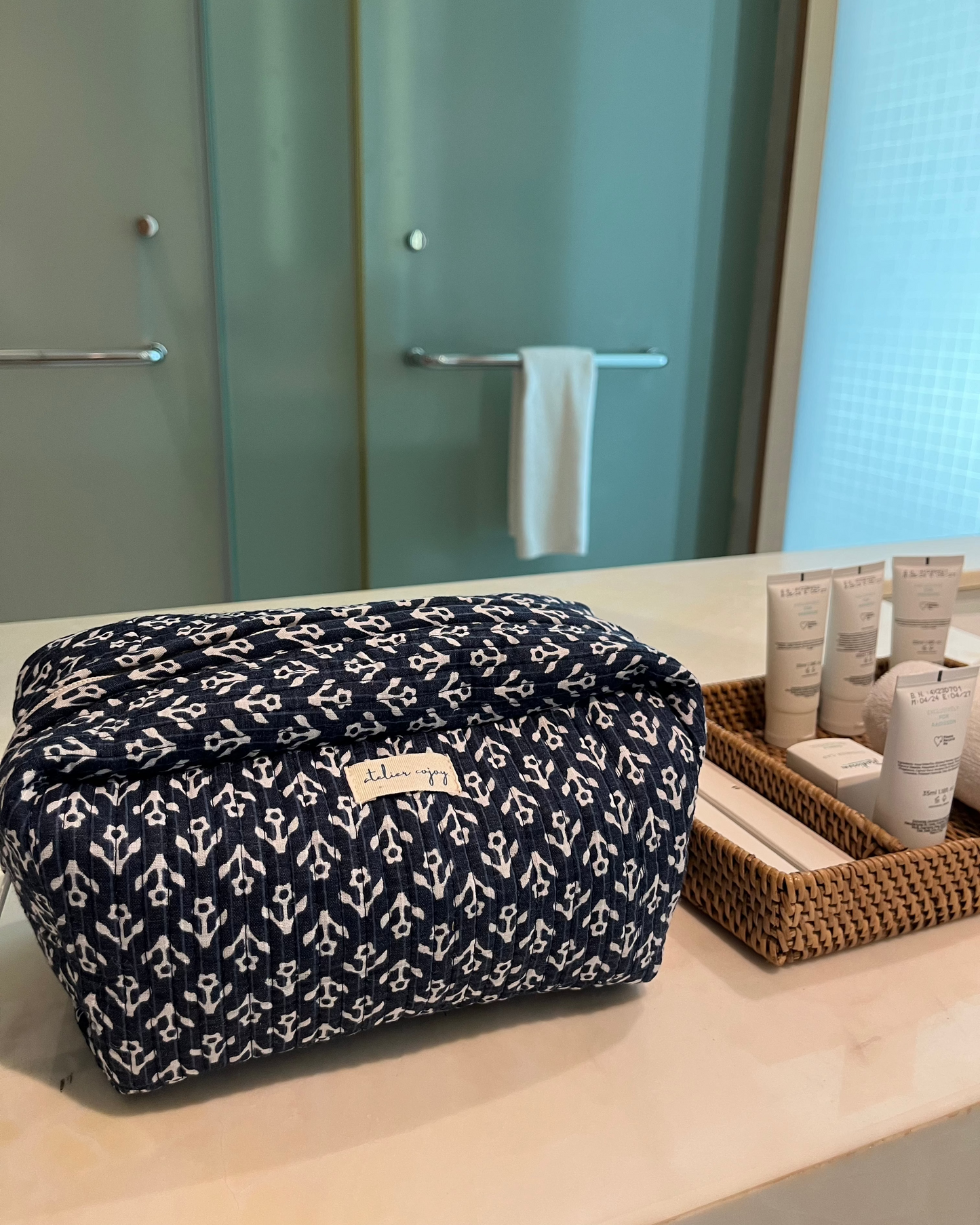 Indigo Toiletry Bag