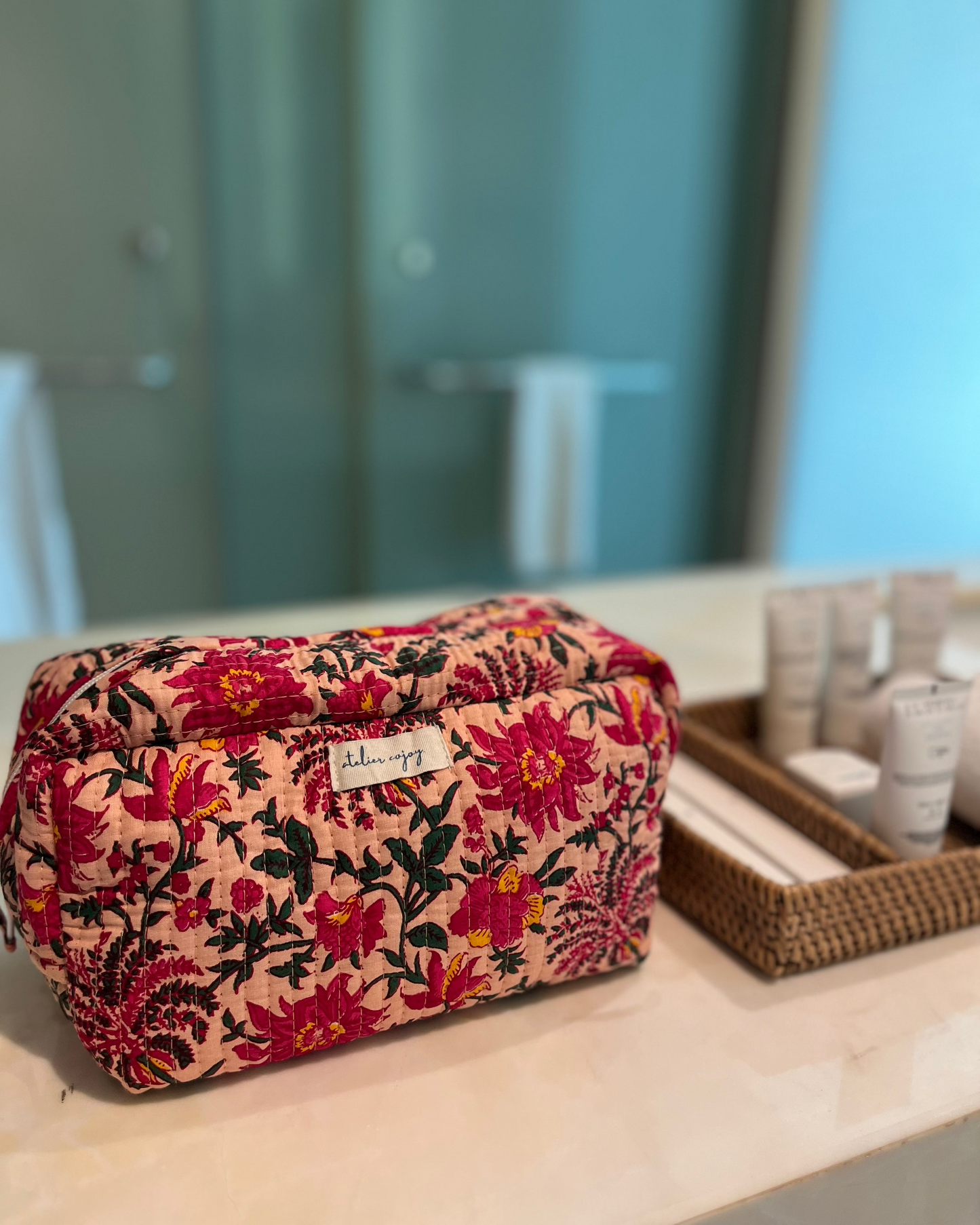Rose Garden Toiletry Bag