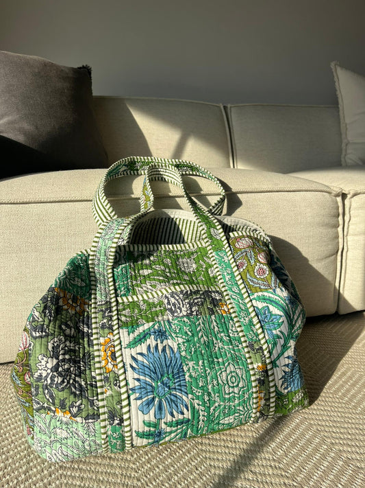 Duffle bag Floral Patchwork