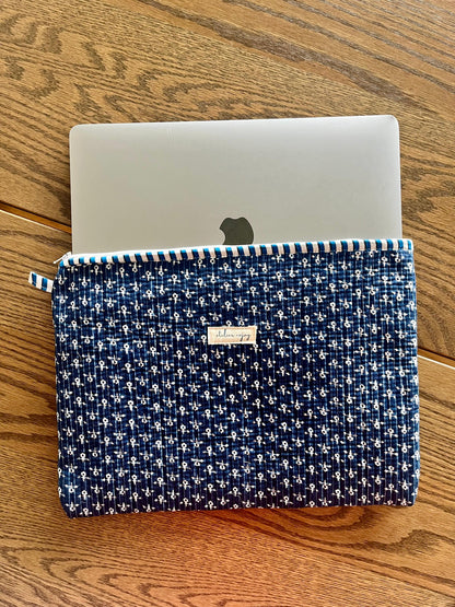 Laptop Pouch Indigo