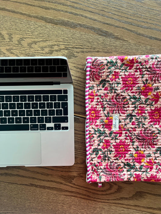 Laptop Pouch Rose Garden