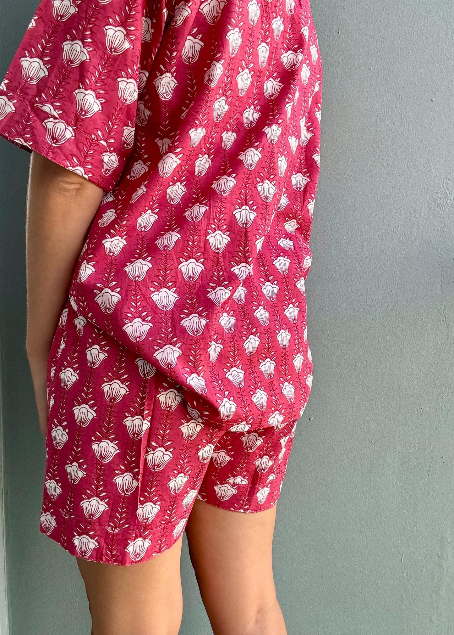 Crimson Pajama Set