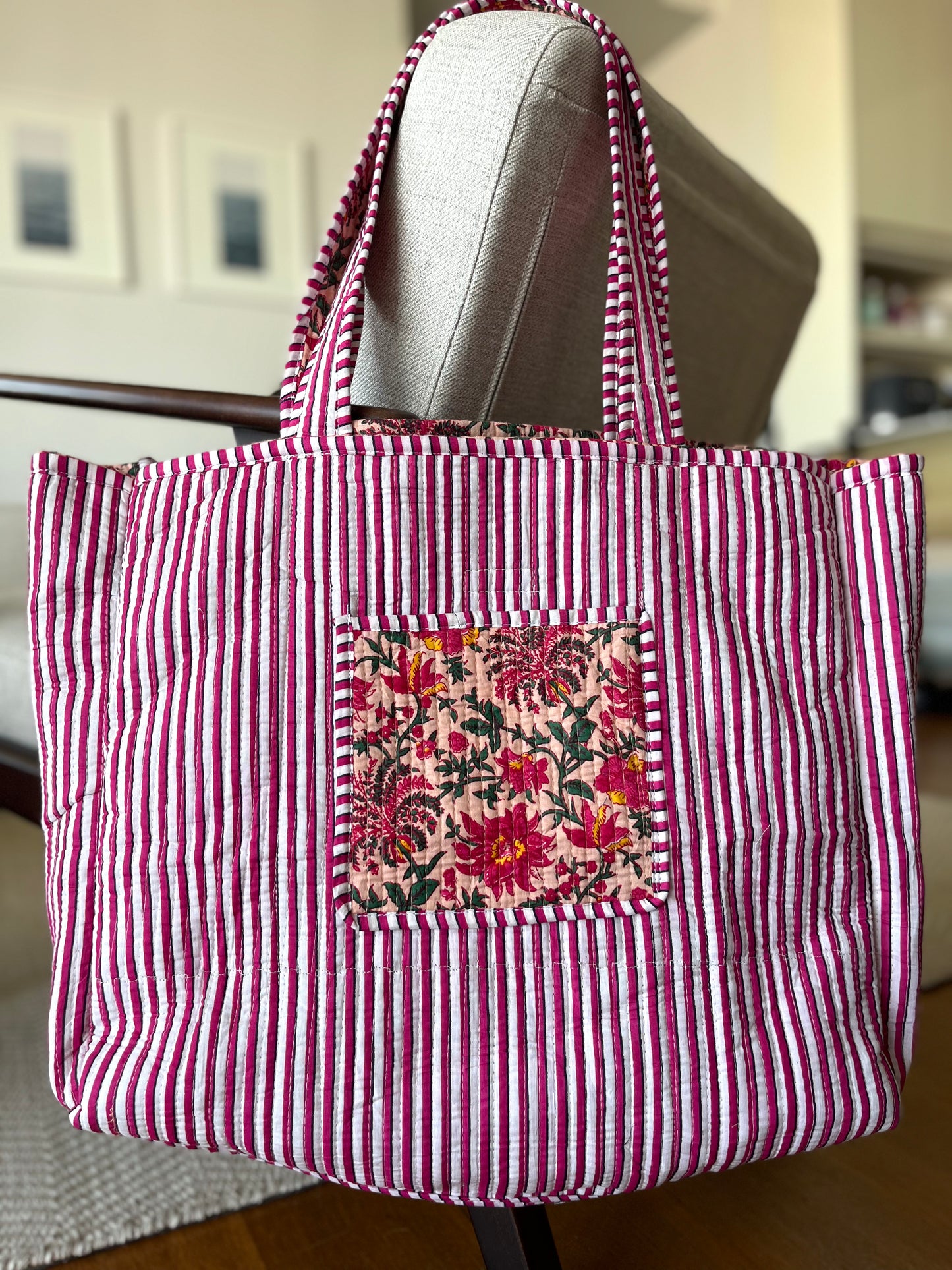 Tote Bag Rose Garden